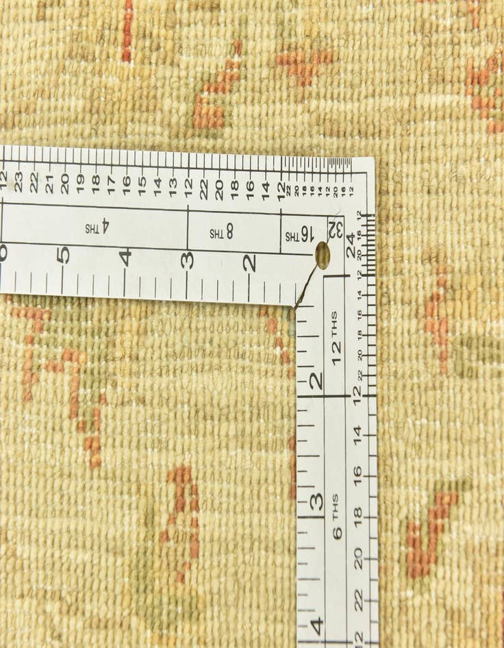 Detail image of  2' 6 x 6' 5  Hand Knotted Peshawar Ziegler Runner Rug