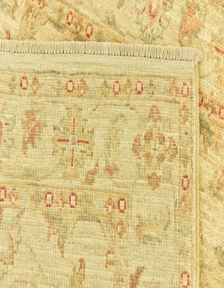 Detail image of  2' 6 x 6' 5  Hand Knotted Peshawar Ziegler Runner Rug