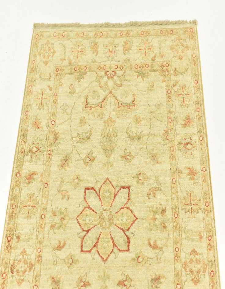 Detail image of  2' 6 x 6' 5  Hand Knotted Peshawar Ziegler Runner Rug