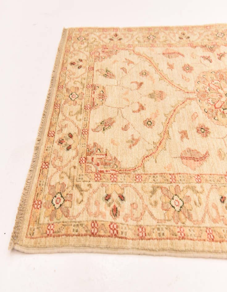 Detail image of  2' 7 x 16' 7  Hand Knotted Peshawar Ziegler Runner Rug