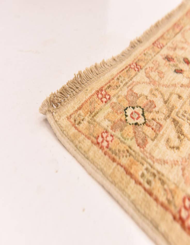 Detail image of  2' 7 x 16' 7  Hand Knotted Peshawar Ziegler Runner Rug