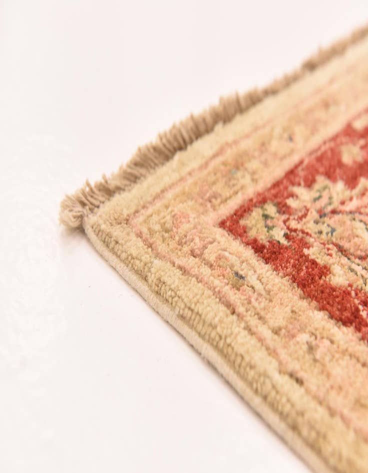 Detail image of  4' 10 x 14' 9  Hand Knotted Peshawar Ziegler Runner Rug