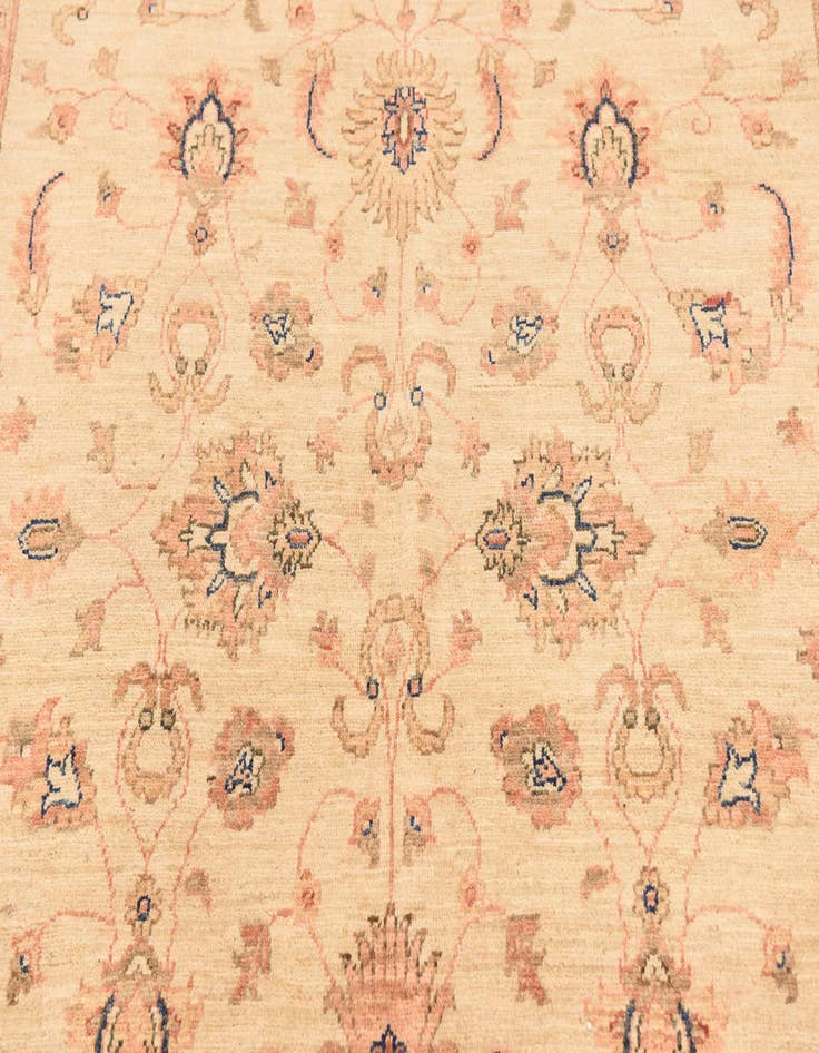 Detail image of  5' 6 x 19' 8  Hand Knotted Peshawar Ziegler Runner Rug
