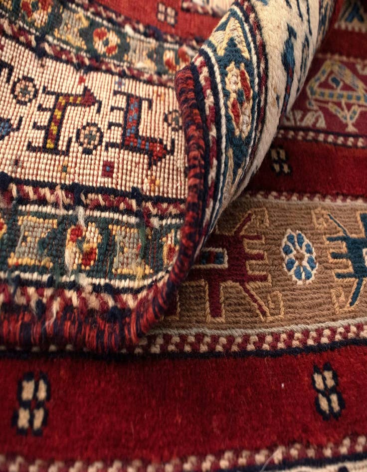 Detail image of  2' 9 x 9' 6 Sumak Kilim Runner Rug