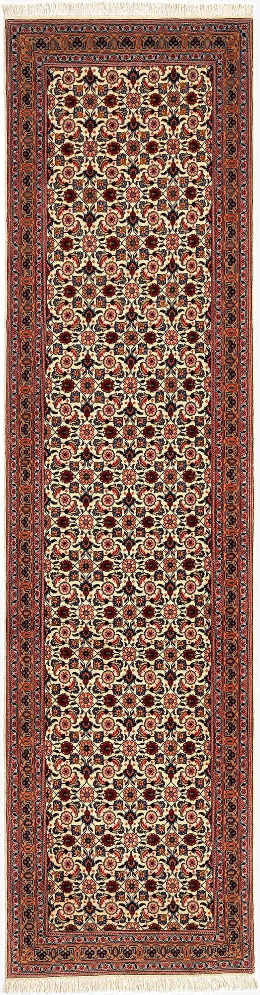  2' 6 x 9' 9 Tabriz Mahi Wool Runner Rug