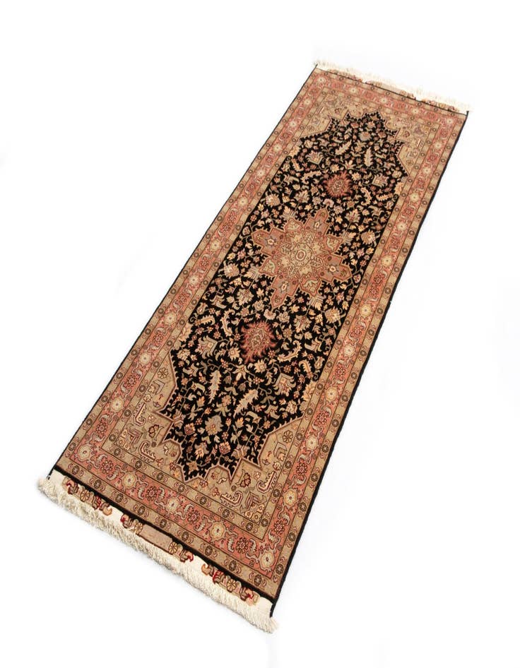 Detail image of  2' 8 x 7' 2 Tabriz Runner Rug