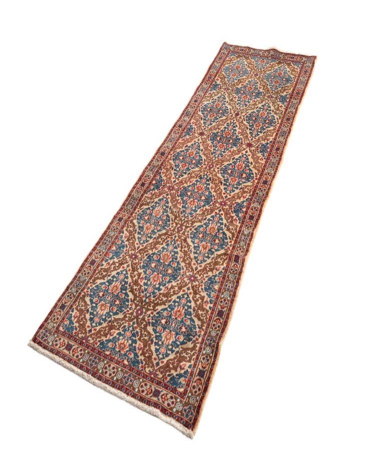 Detail image of  3' 3 x 9' 11 Tabriz Wool Runner Rug