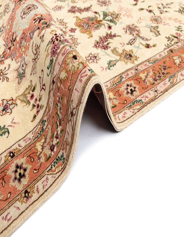 Detail image of  2' 8 x 7' Tabriz Runner Rug