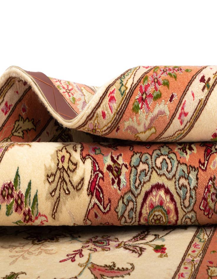 Detail image of  2' 8 x 7' Tabriz Runner Rug