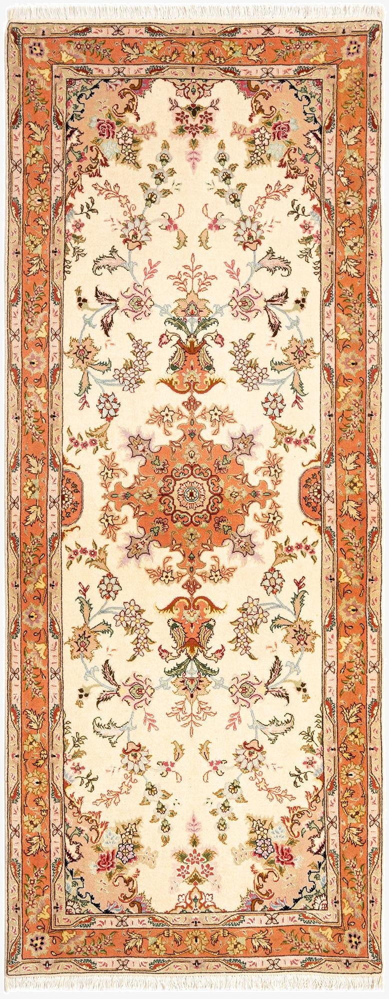  2' 8 x 6' 8 Tabriz Runner Rug