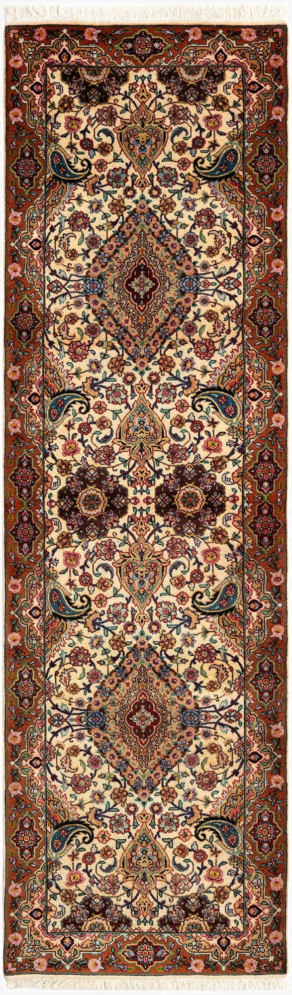  2' 11 x 10' Tabriz Runner Rug
