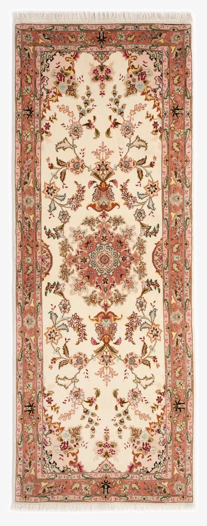  2' 8 x 7' 1 Tabriz Runner Rug