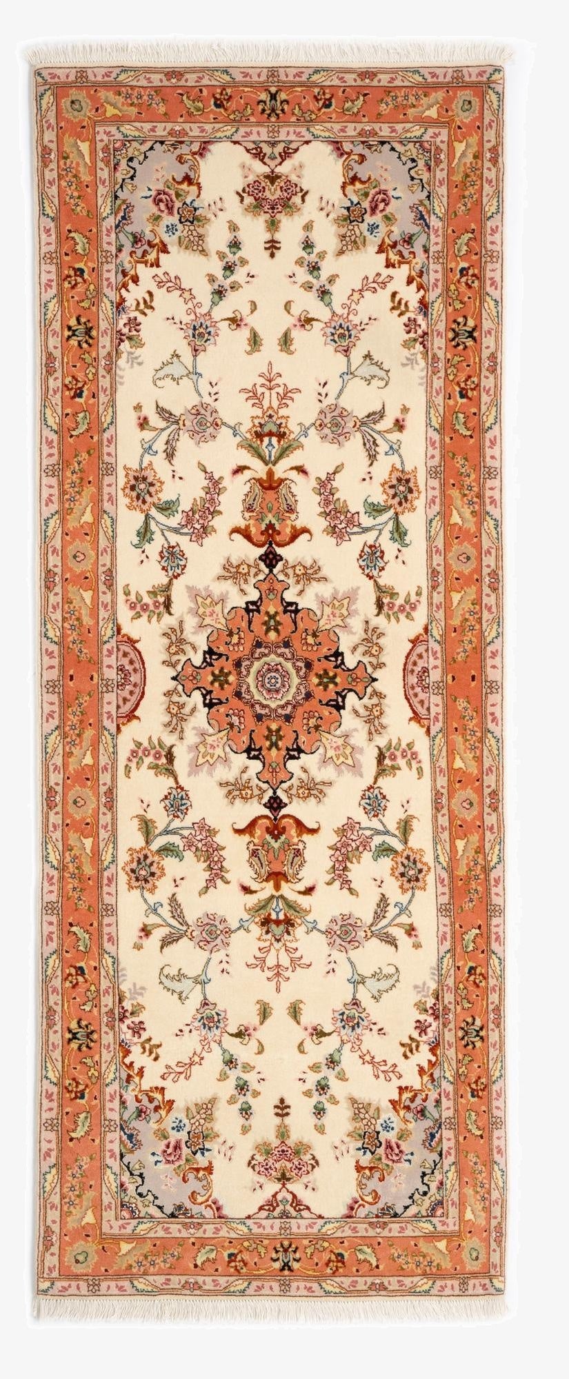  2' 7 x 6' 11 Tabriz Runner Rug