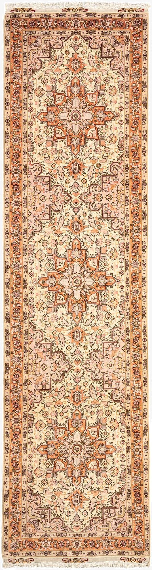  2' 9 x 10' 4 Tabriz Runner Rug
