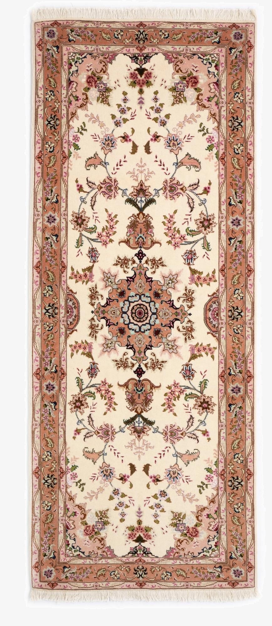  2' 8 x 6' 11 Tabriz Runner Rug