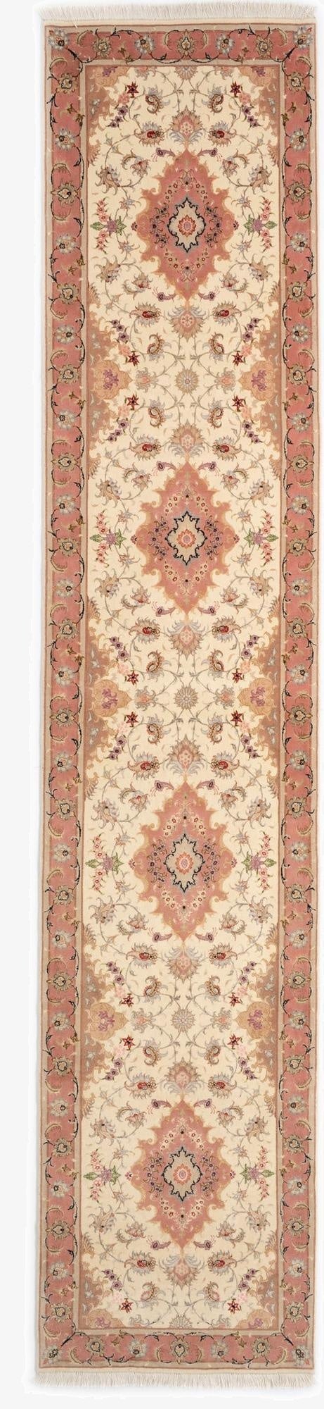  2' 9 x 13' 3 Tabriz Runner Rug