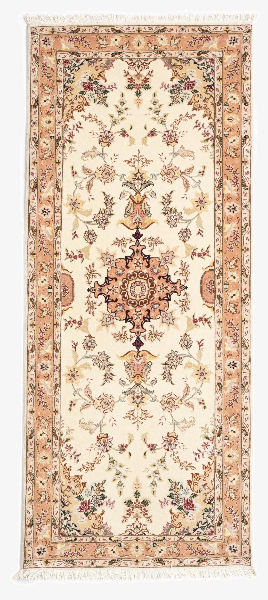  2' 8 x 6' 5 Tabriz Runner Rug