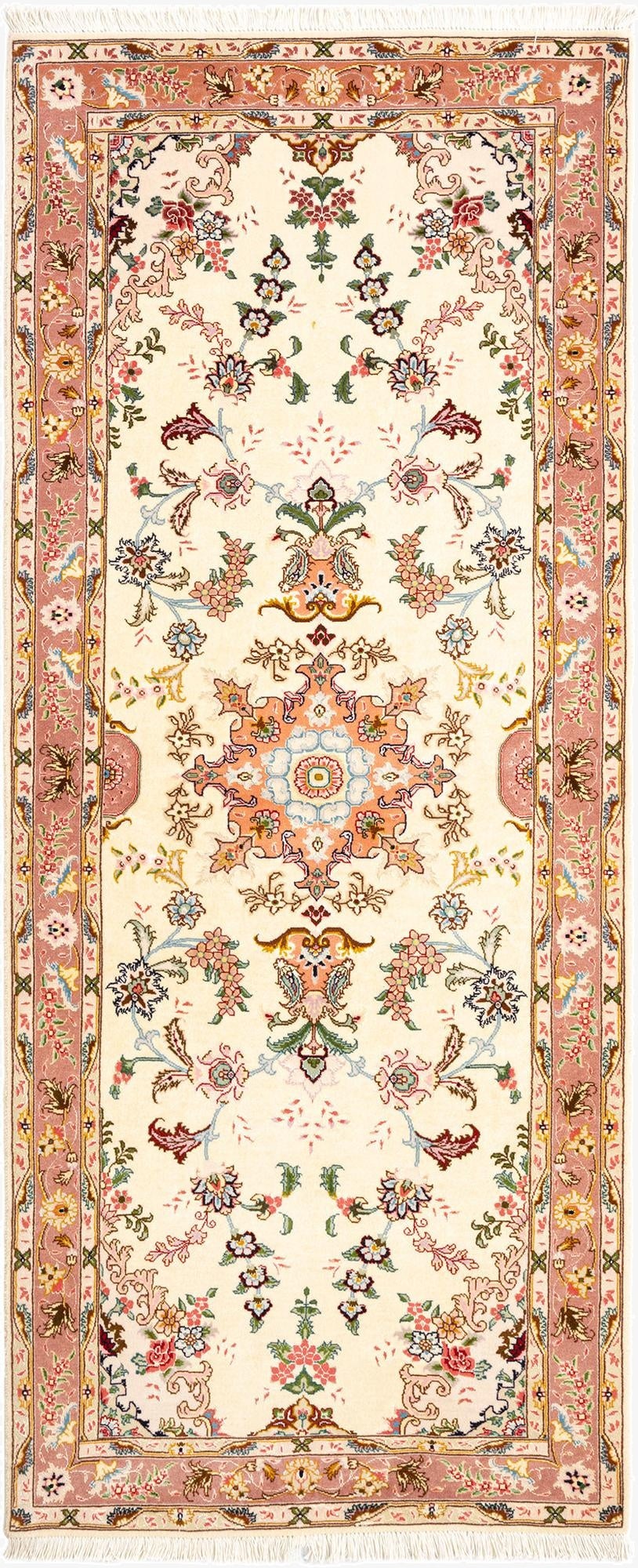  2' 9 x 6' 8 Tabriz Runner Rug