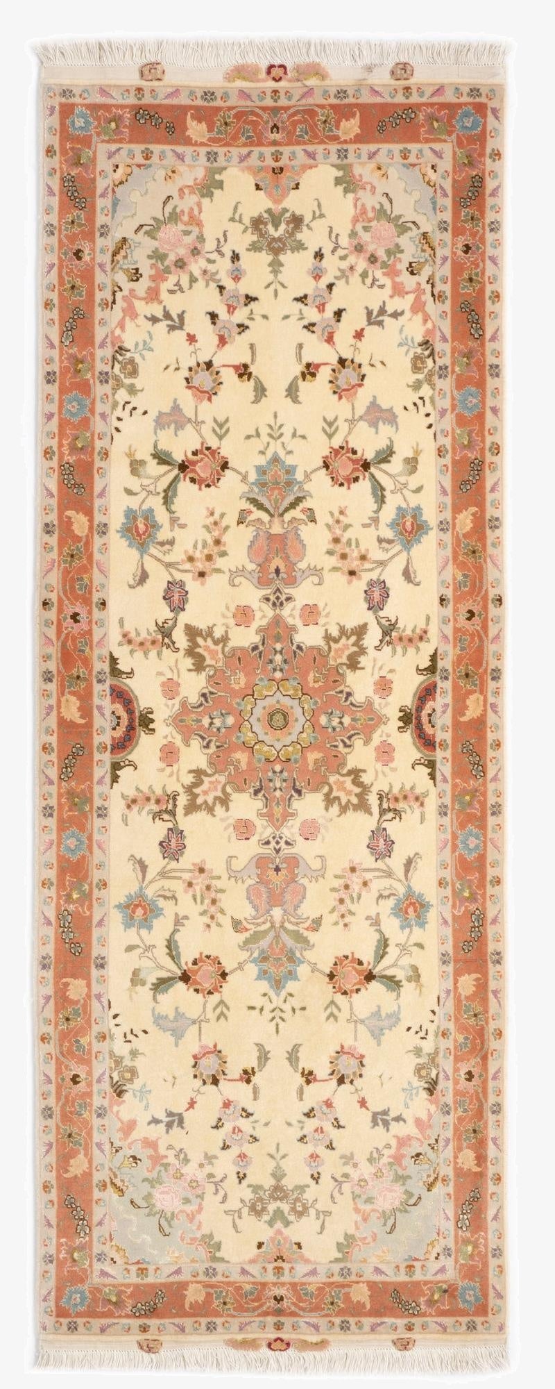  2' 6 x 7' 1 Tabriz Runner Rug