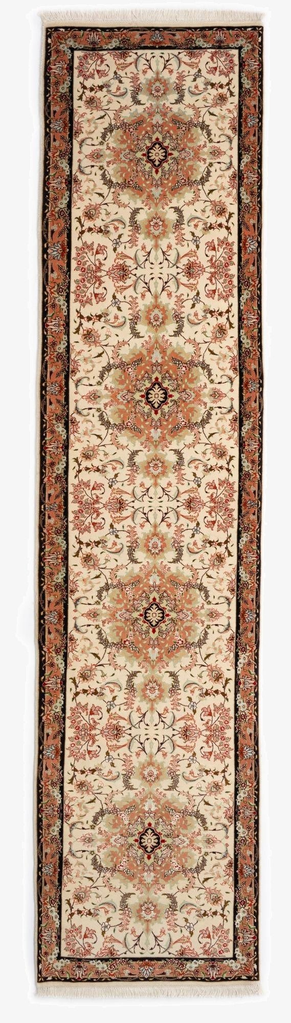  2' 11 x 13' Tabriz Runner Rug