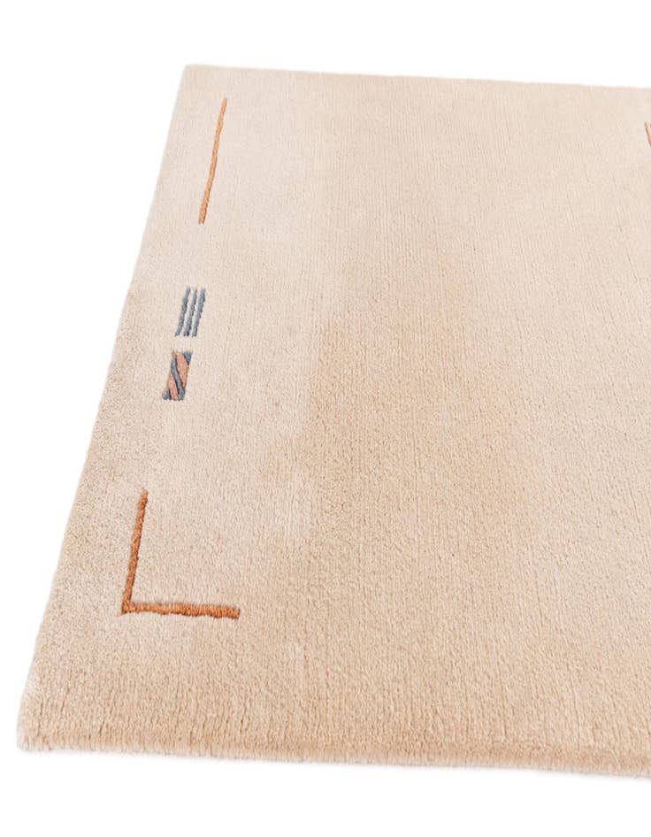 Detail image of  2' 7 x 11' 6  Hand Knotted Tibet Wool Runner Rug