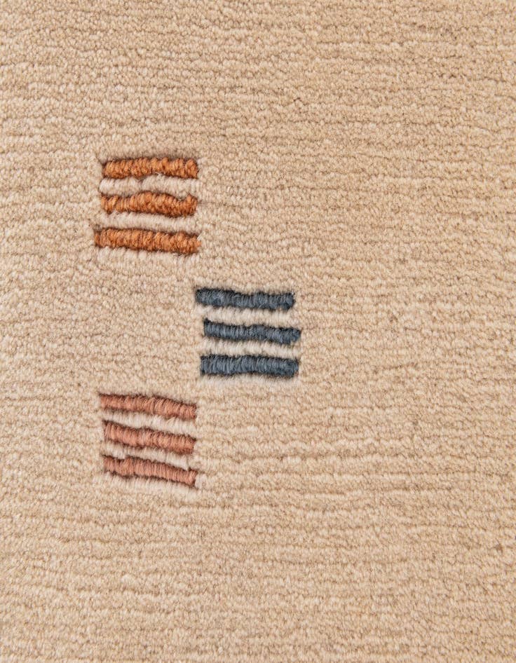 Detail image of  2' 7 x 11' 6  Hand Knotted Tibet Wool Runner Rug