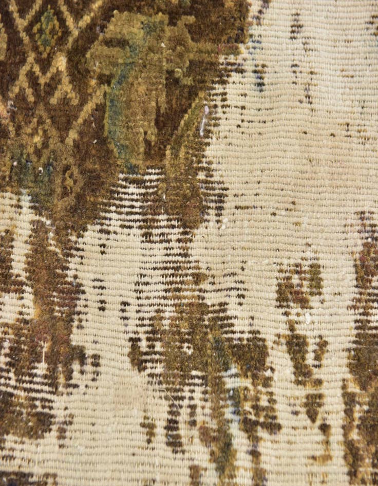 Detail image of  2' 5 x 8' 10  Hand Knotted Ultra Vintage Persian Wool Runner Rug