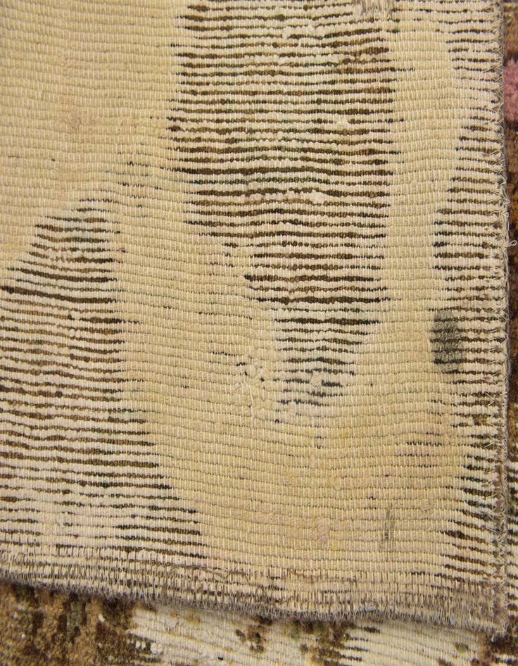 Detail image of  2' 10 x 9' 4  Hand Knotted Ultra Vintage Persian Wool Runner Rug