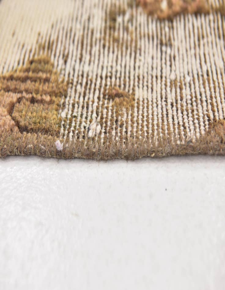 Detail image of  2' 10 x 9' 4  Hand Knotted Ultra Vintage Persian Wool Runner Rug