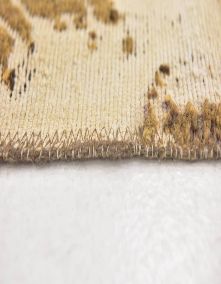 Detail image of  3' x 6'  Hand Knotted Ultra Vintage Persian Wool Runner Rug