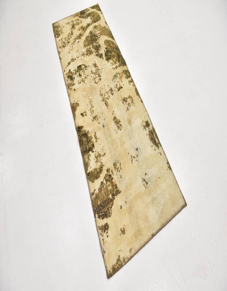 Detail image of  2' 6 x 6' 10  Hand Knotted Ultra Vintage Persian Wool Runner Rug