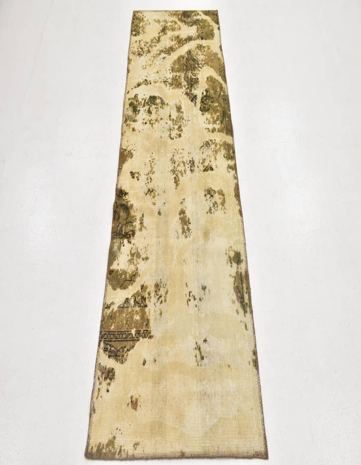 Detail image of  2' 6 x 6' 10  Hand Knotted Ultra Vintage Persian Wool Runner Rug