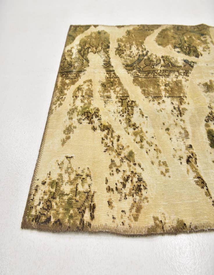 Detail image of  2' 6 x 6' 10  Hand Knotted Ultra Vintage Persian Wool Runner Rug