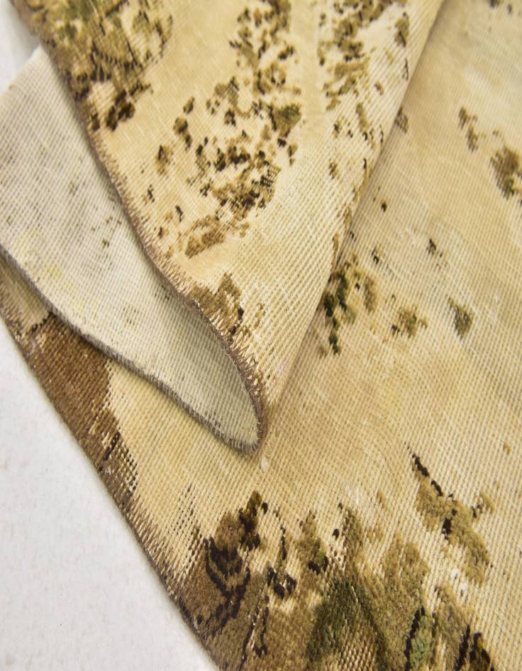 Detail image of  2' 6 x 6' 10  Hand Knotted Ultra Vintage Persian Wool Runner Rug