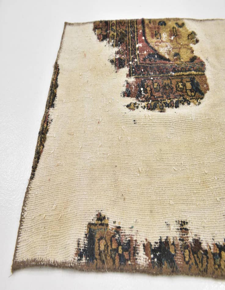 Detail image of  2' x 9' 10  Hand Knotted Ultra Vintage Persian Wool Runner Rug