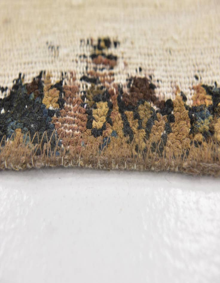 Detail image of  2' x 9' 10  Hand Knotted Ultra Vintage Persian Wool Runner Rug