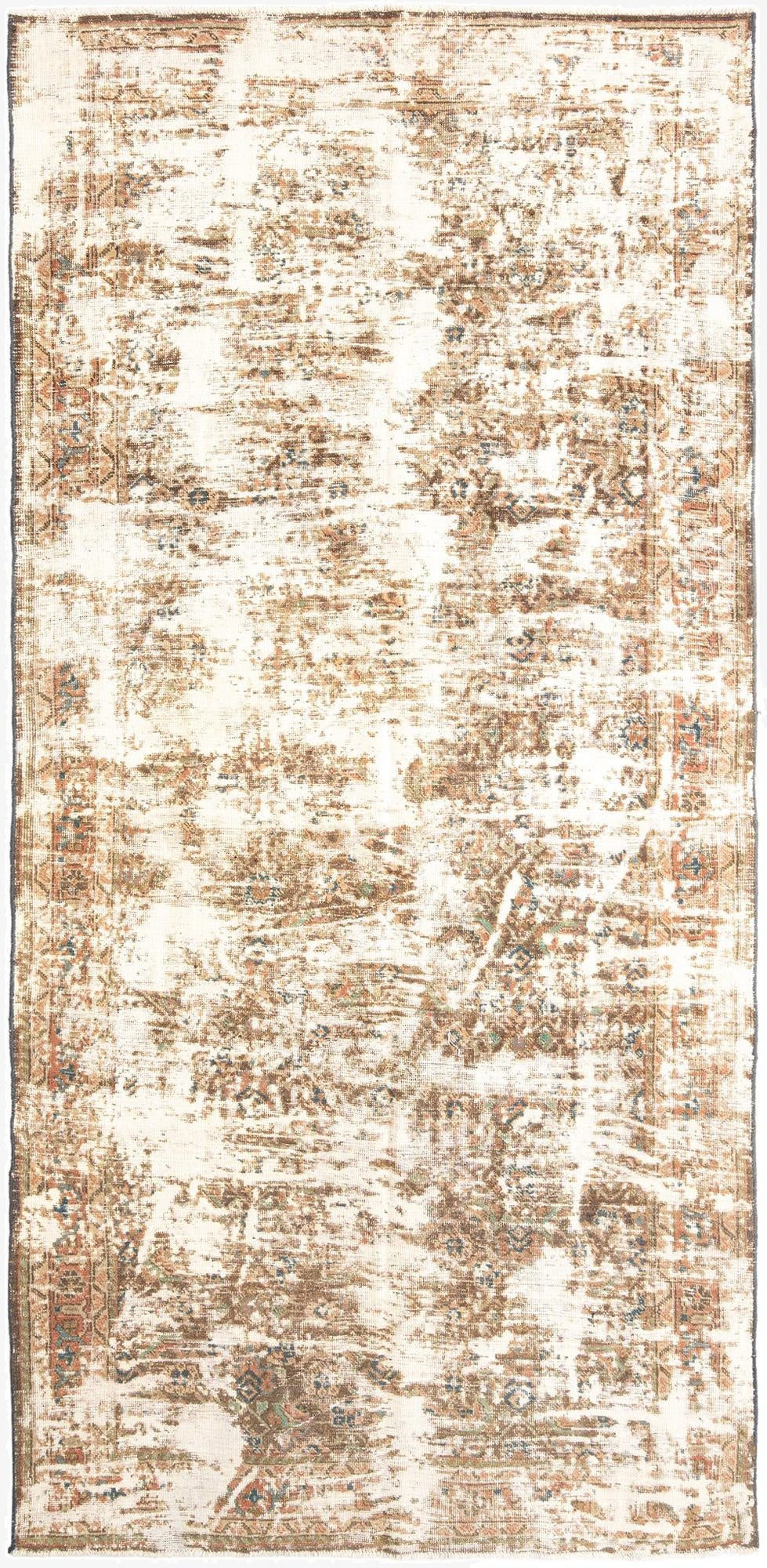  4' 11 x 10' Vintage Royal Runner Rug