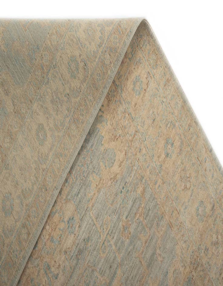 Detail image of  4' 3 x 13' 1 Ziegler Wool Runner Rug