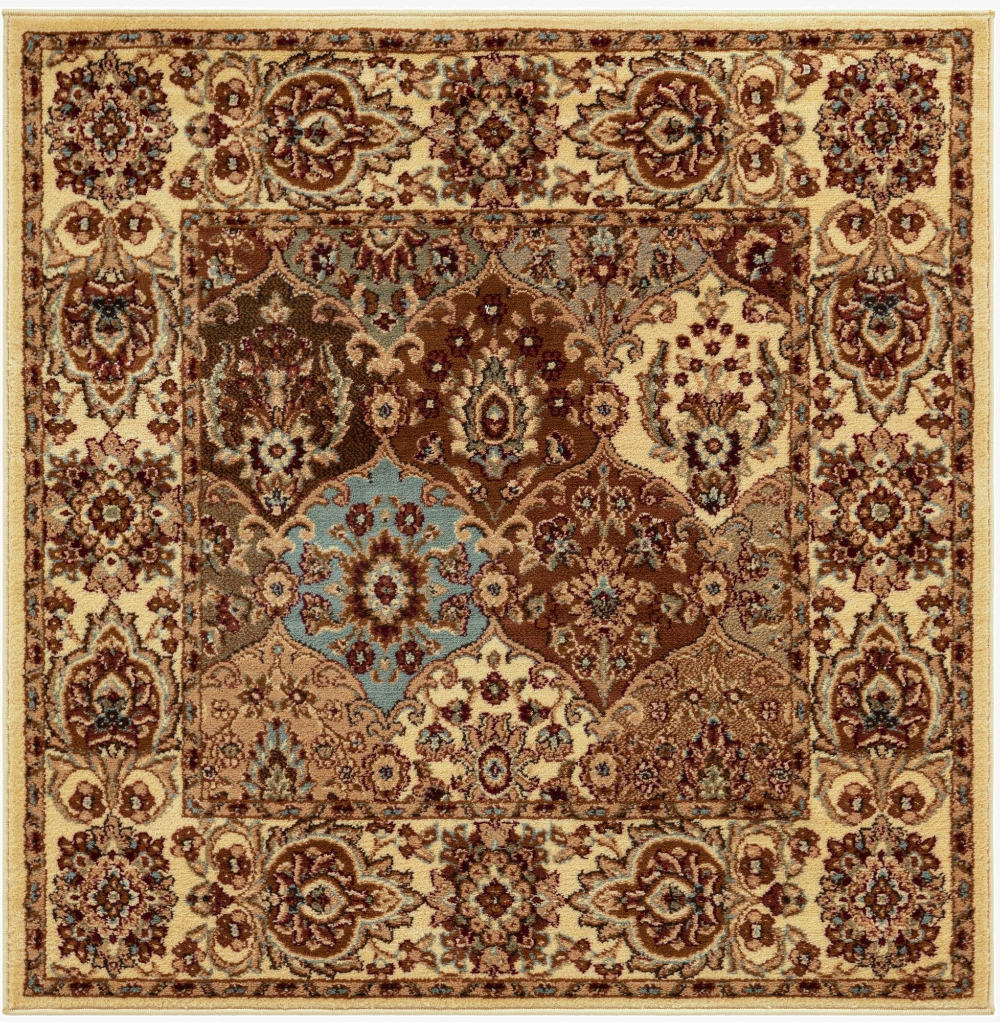  4' x 4' Aditi Square Rug
