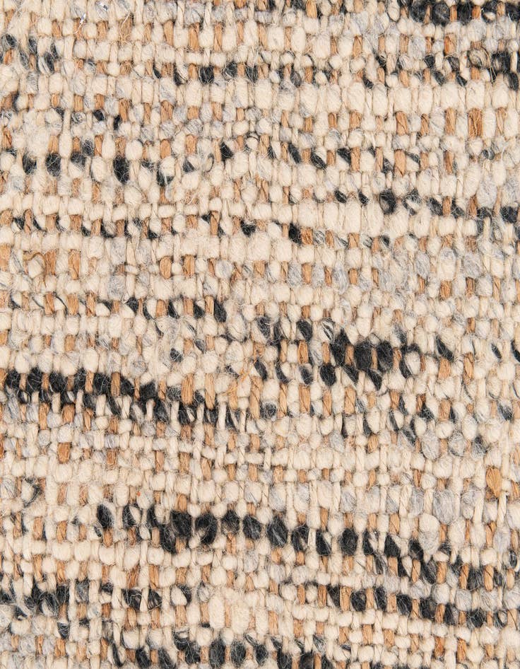 Detail image of  1' 7 x 1' 7  Hand Braided Jute Square Rug
