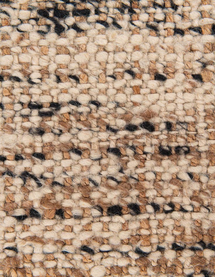Detail image of 1' 7 x 1' 7 Handmade Braided Jute Square Rug
