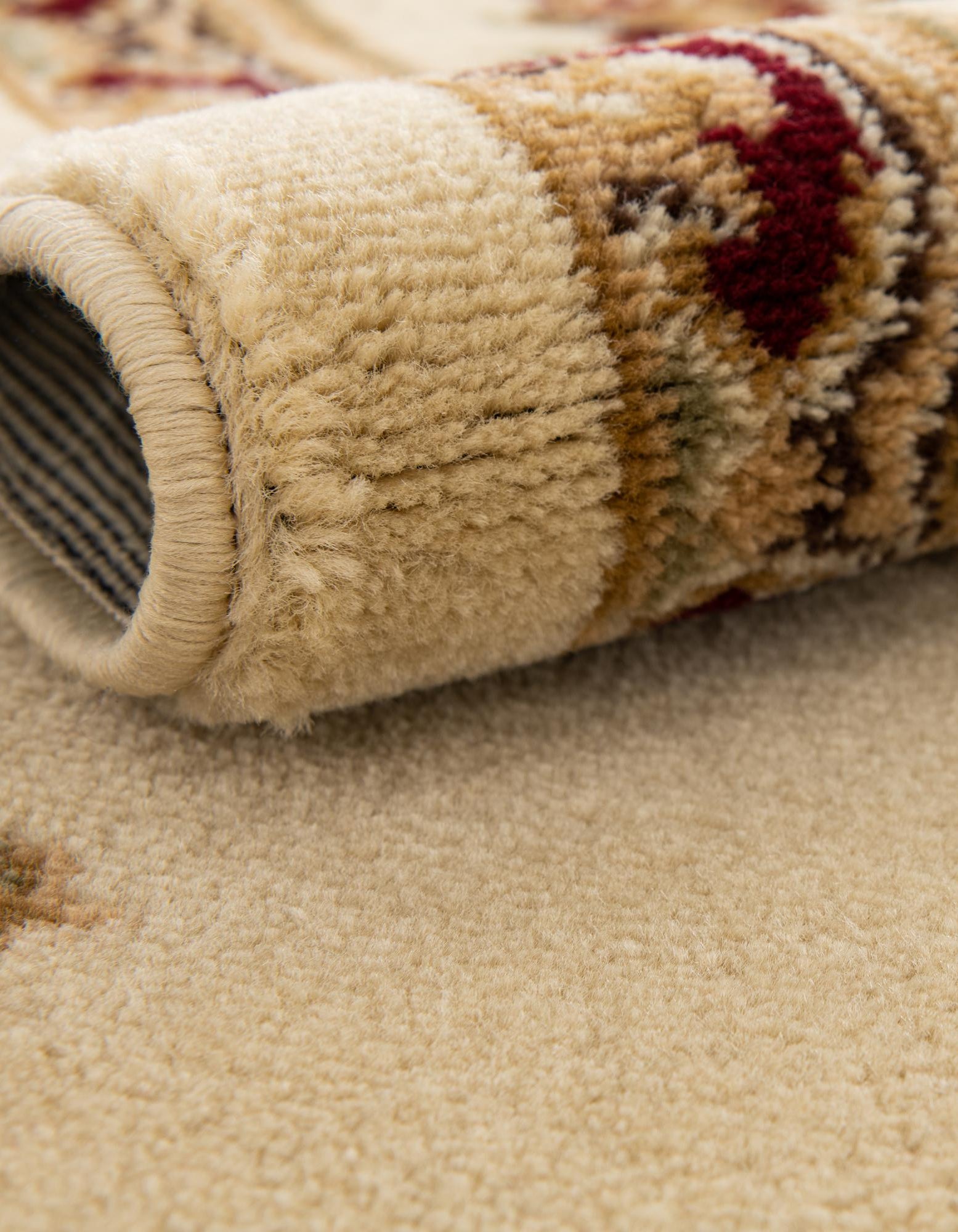 Cream 4' x 4' Chateau Square Rug | Rugs.com