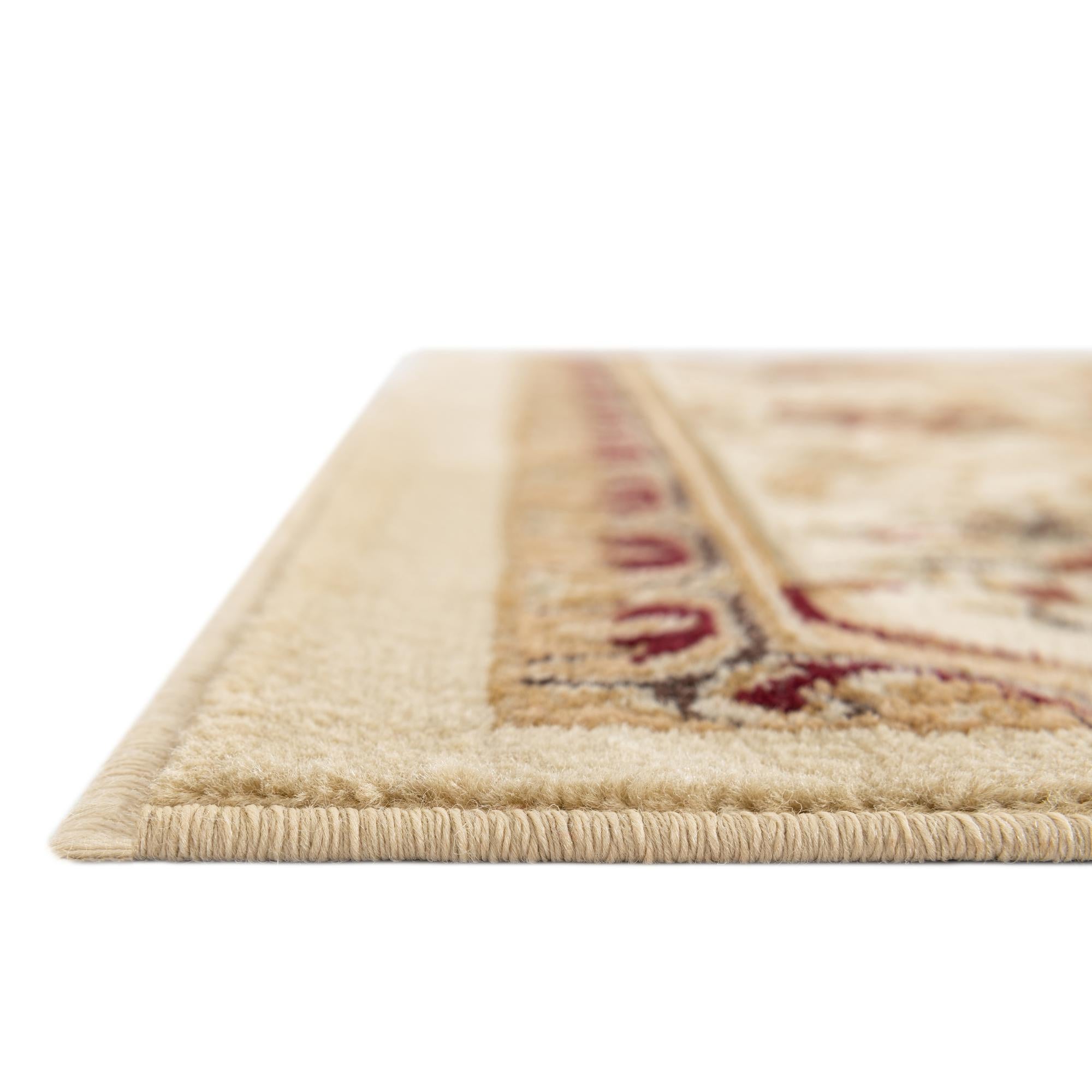 Cream 4' x 4' Chateau Square Rug | Rugs.com