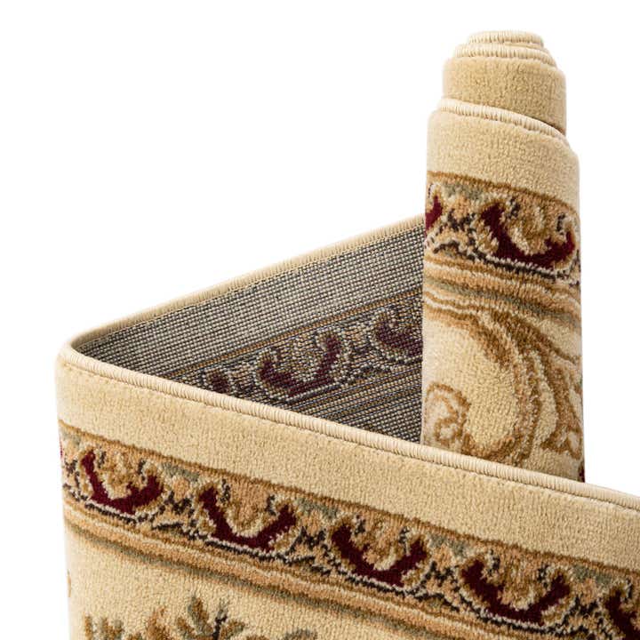 Cream 4' x 4' Chateau Square Rug | Rugs.com