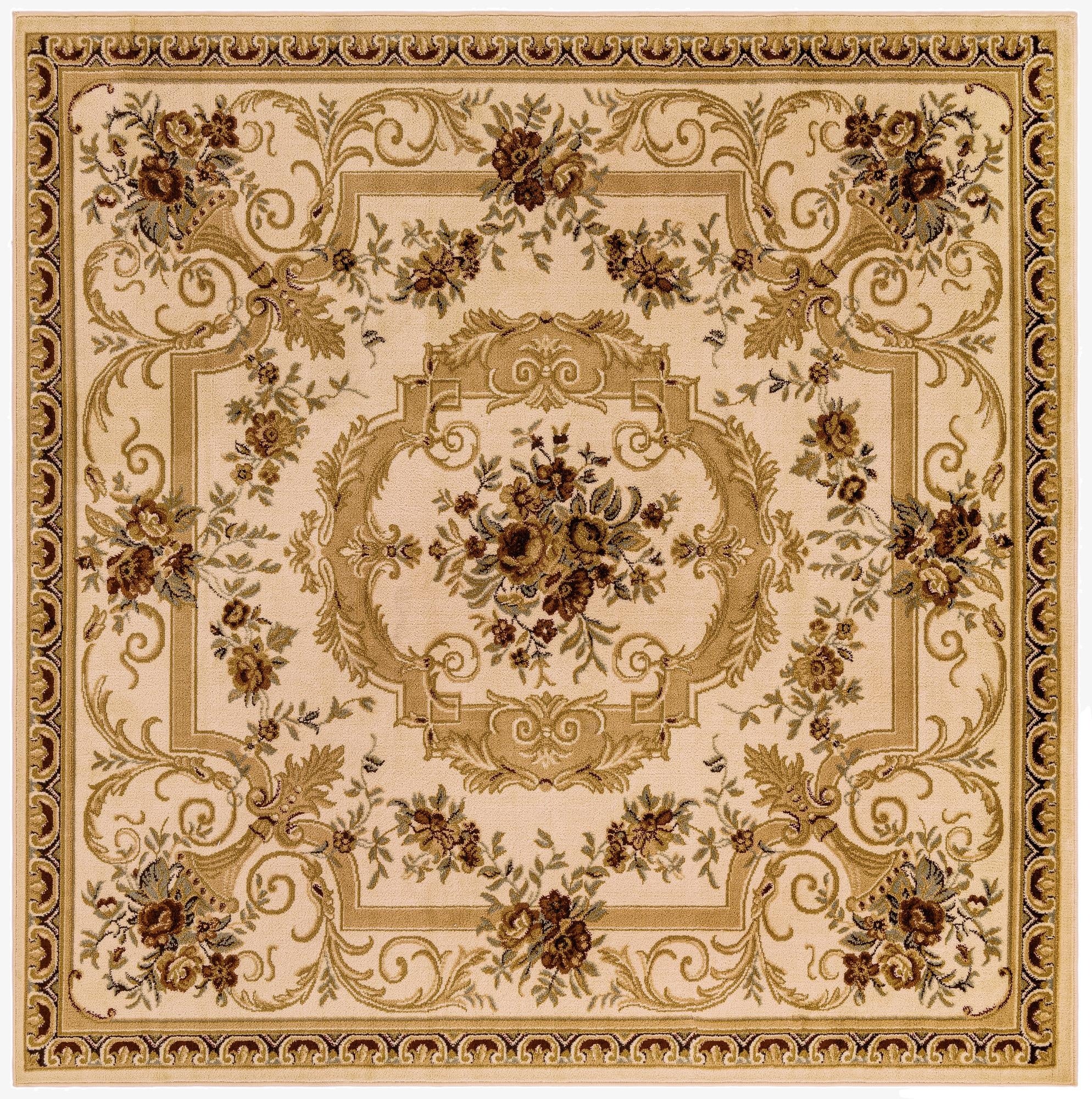  7' x 7' Chateau Square Rug