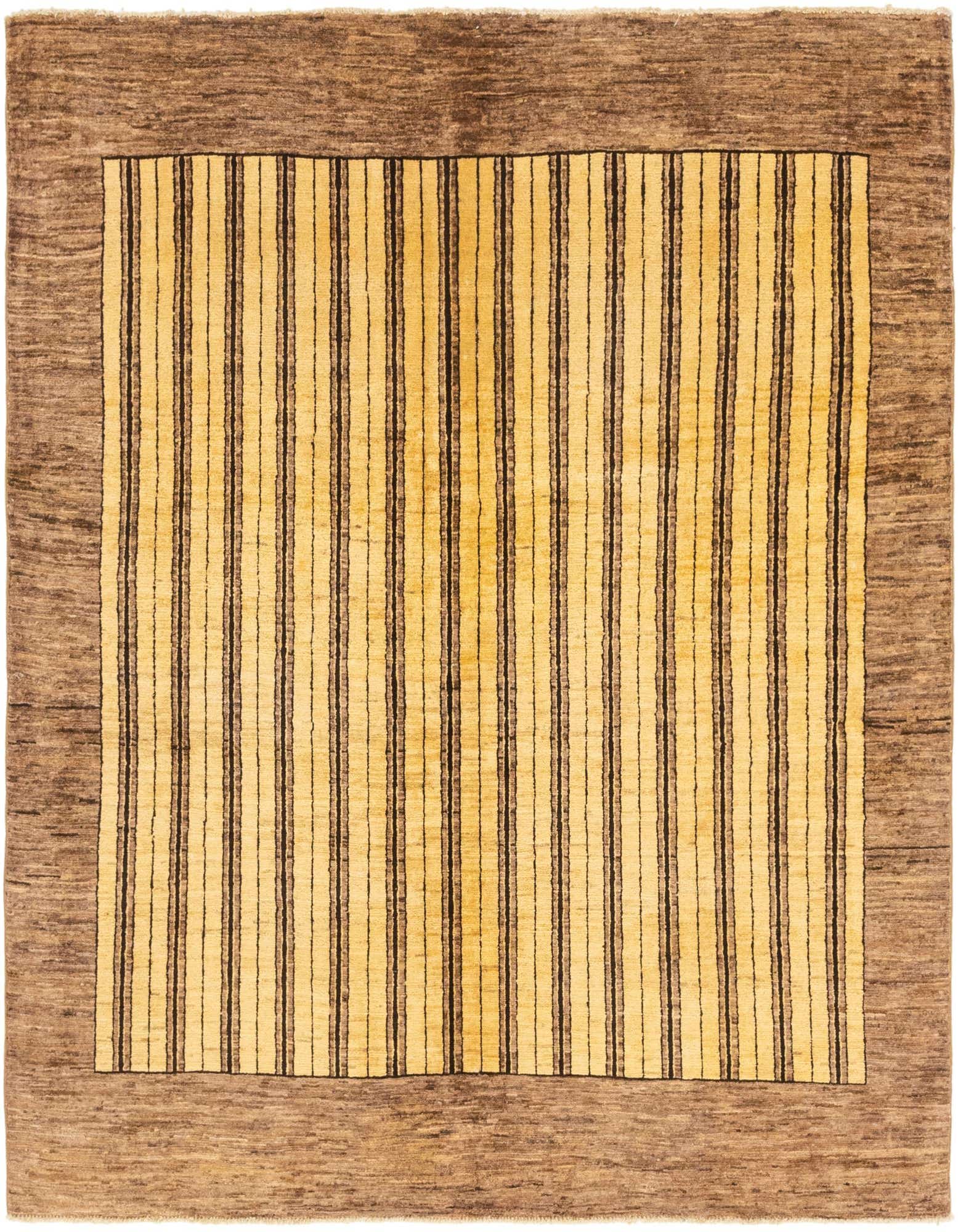 Primary image  6' 4 x 6' 5  Hand Knotted Kashkuli Gabbeh Wool Square Rug