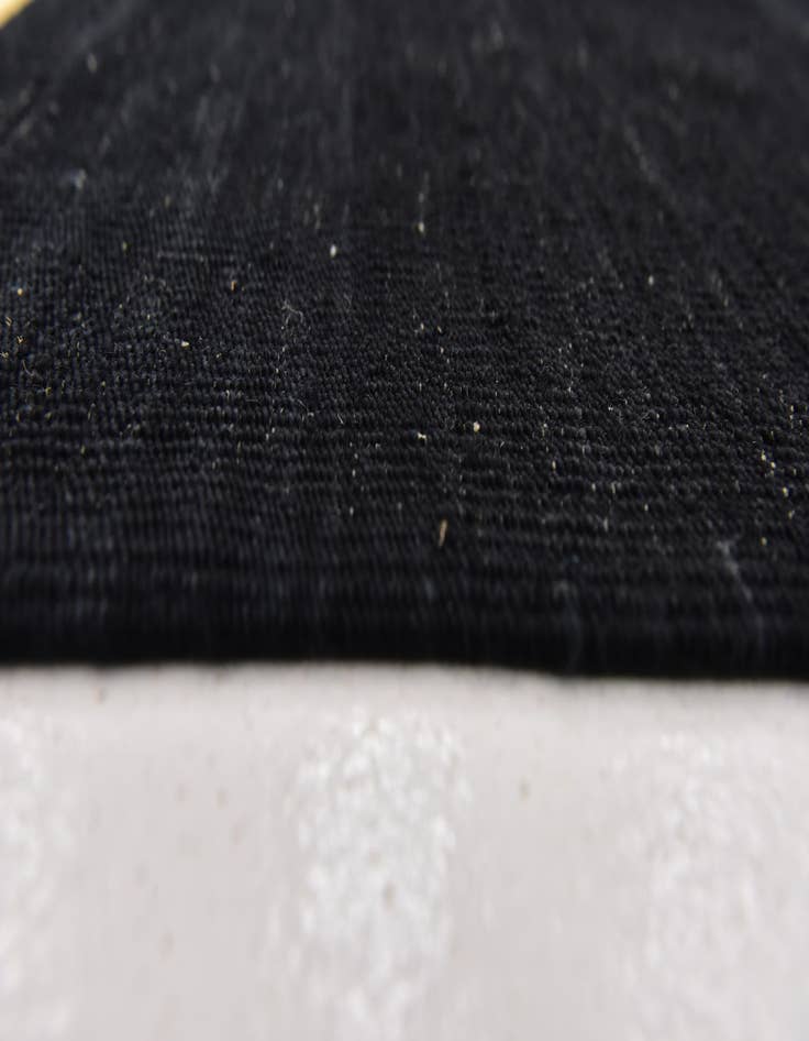 Detail image of  6' x 7'  Hand Woven Kilim Modern Wool Square Rug