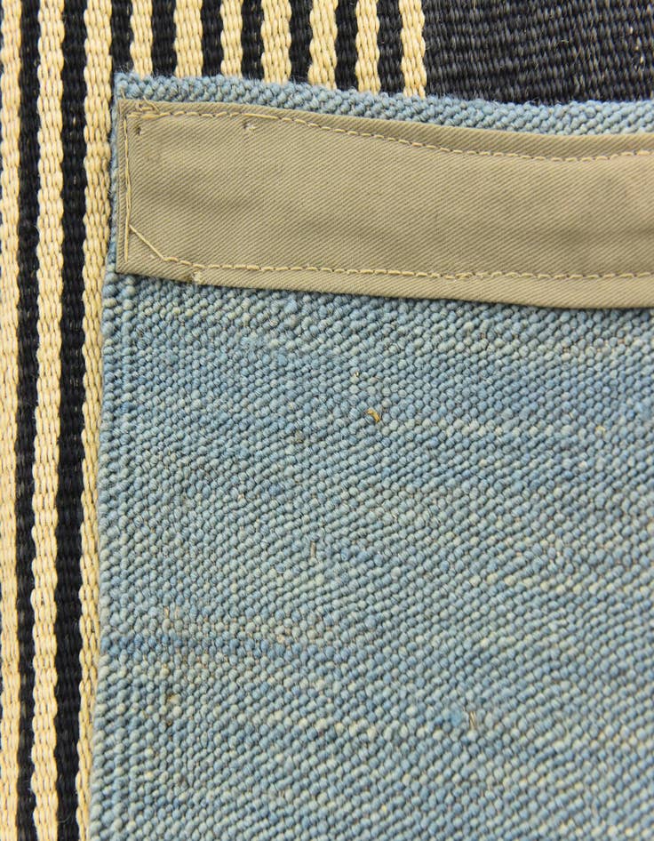 Detail image of  5' 6 x 6' 4  Hand Woven Kilim Modern Wool Square Rug