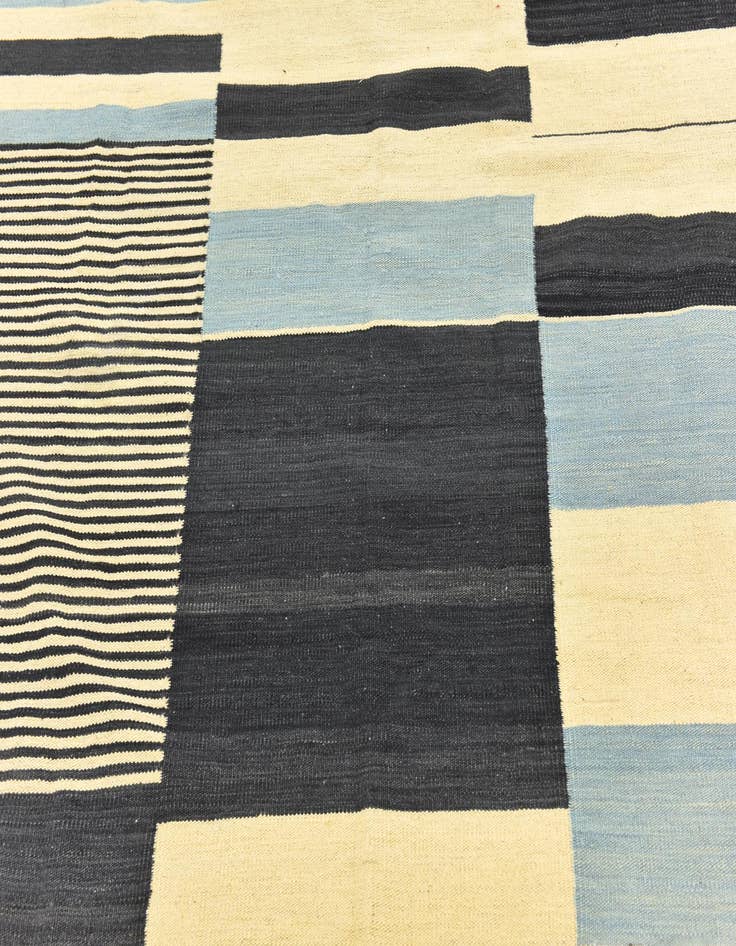 Detail image of  5' 6 x 6' 4  Hand Woven Kilim Modern Wool Square Rug
