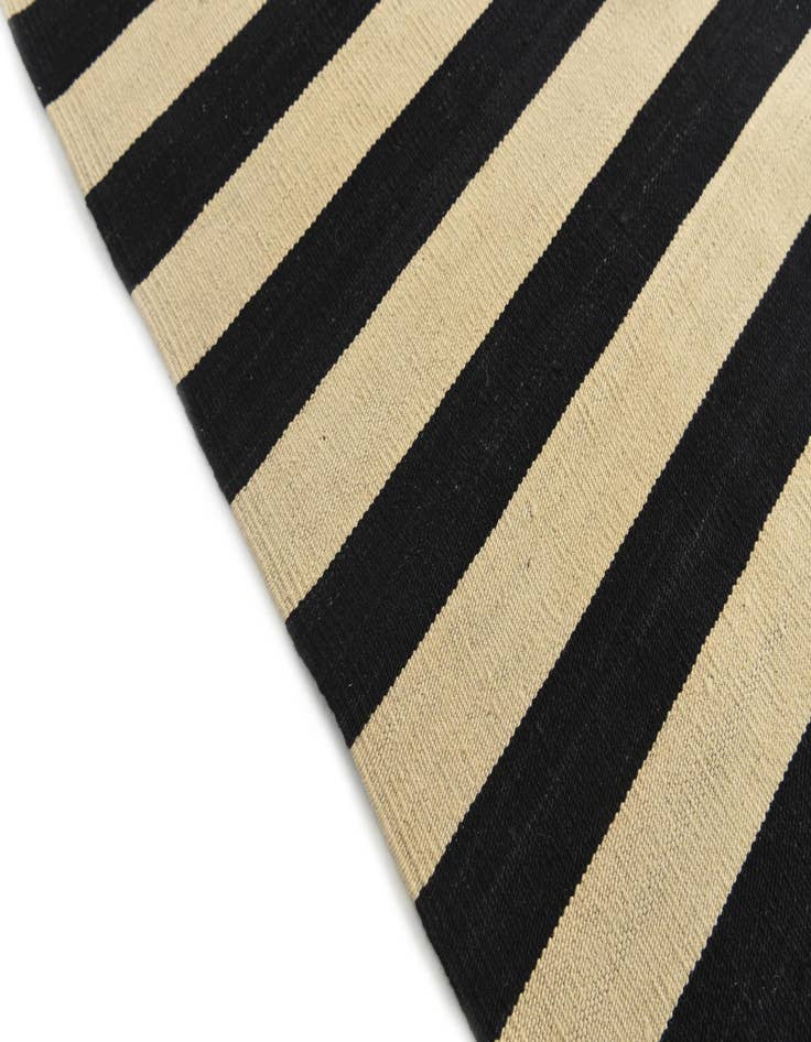 Detail image of  11' x 12' 3  Hand Woven Kilim Modern Wool Square Rug